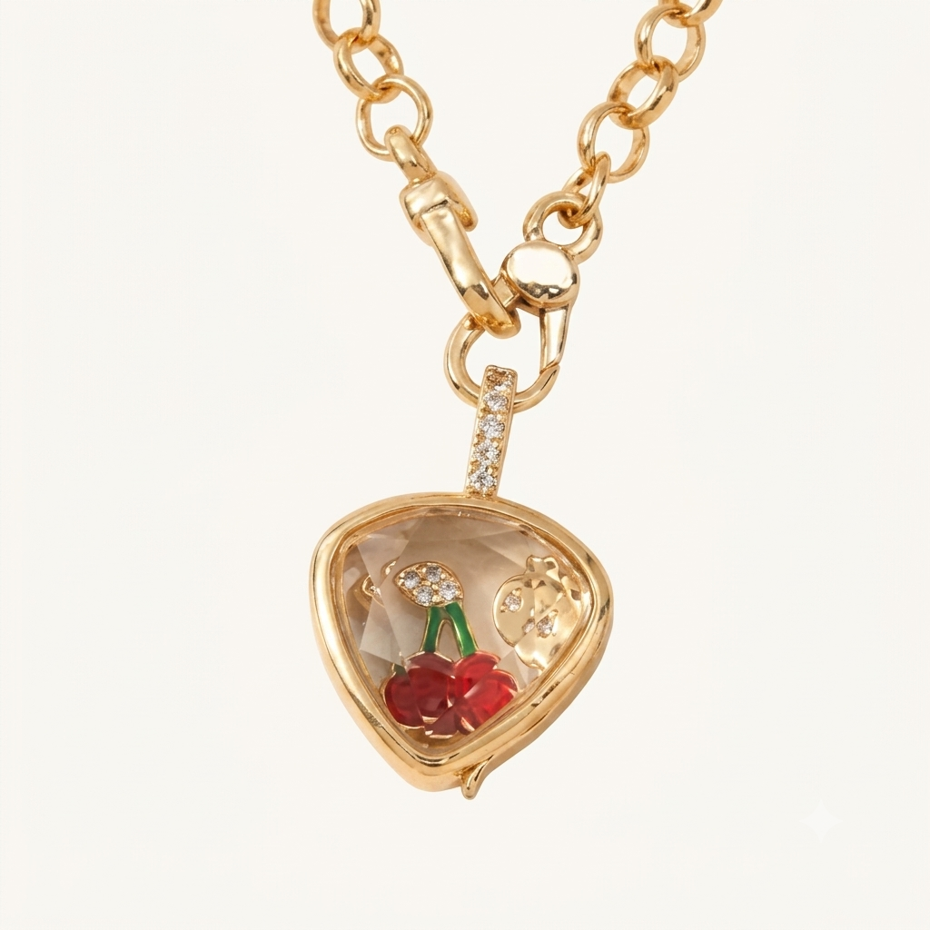 Clasp & Co.™  Vault Floating Charm Necklace