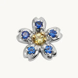 Blue and Yellow Flower