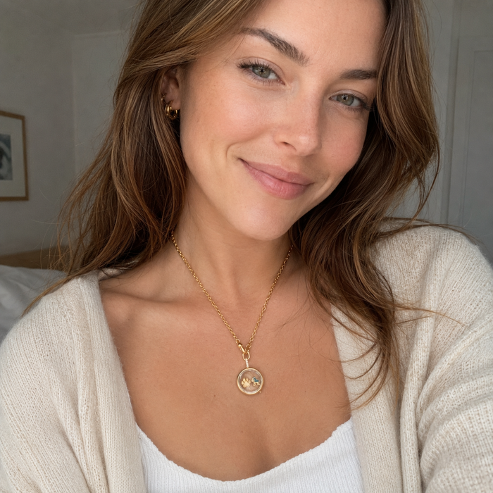 Clasp & Co. customer wearing the product